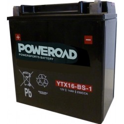 POWER THUNDER YTX16-BS-1
