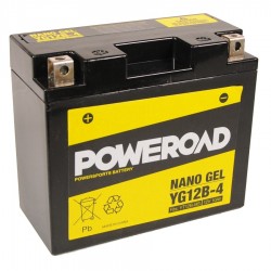 Baterías - POWEROAD GEL ELECTRO-ACTIVA.YG12B-4