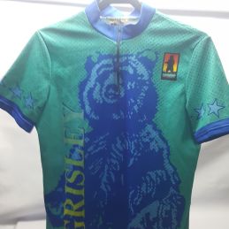 MAILLOTS CICLISTA - MAILLOT GRISLEY VERDE/AZUL T/4