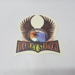 AUTOADHESIVO "HARLEY STATION"