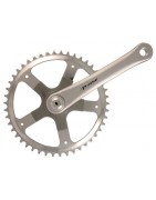 BICYCLE CHAINRINGS AND CRANKS